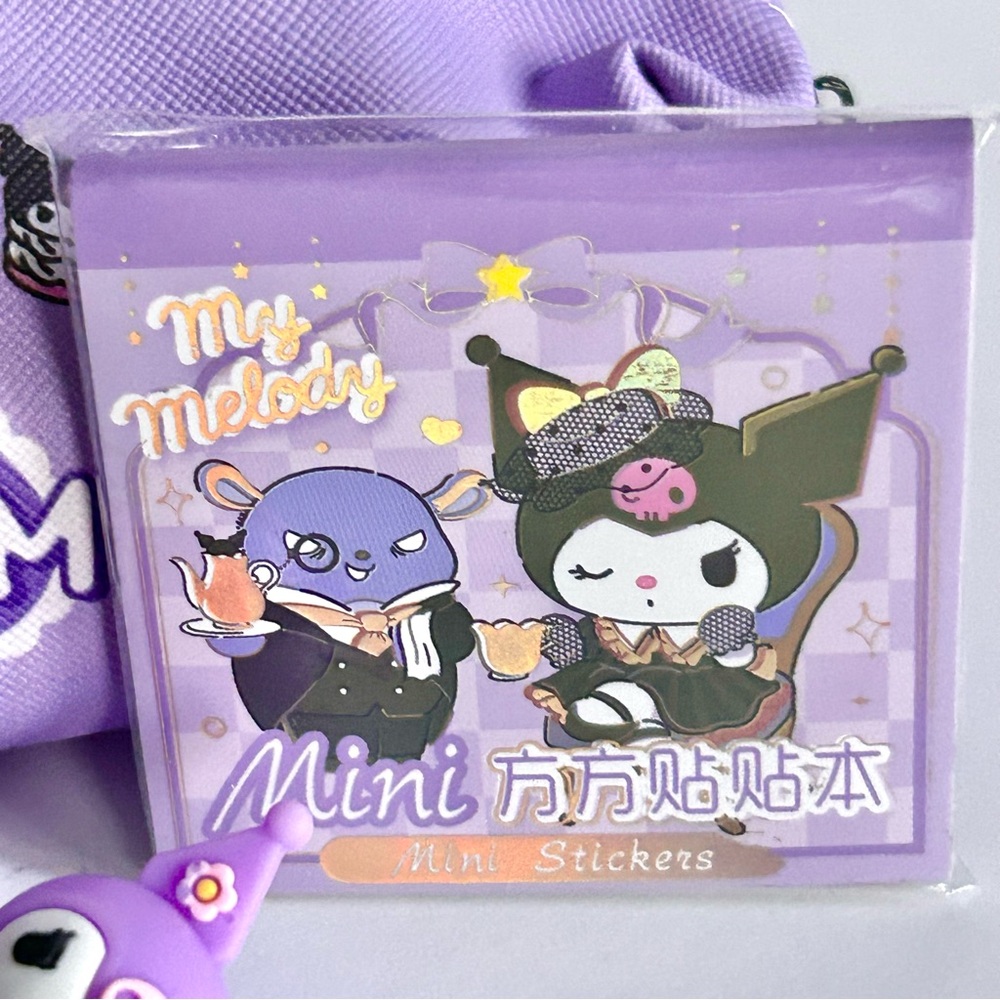 💜(KUR305) Kuromi Adorable 10-Piece Mini Purse Bundle! - Picture 5 of 9